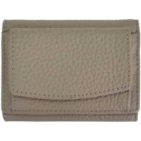 Cartera Mujer de Piel Auténtica con Bloqueo RFID, Monedero Pequeño de Cuero para Mujer con Múltiples Compartimentos, Mini Billetera Segura y Elegante con Portamonedas