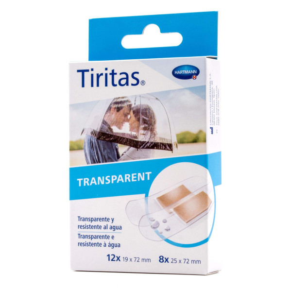 Tiritas Transparentes 20 Uds Hartmann Hartmann