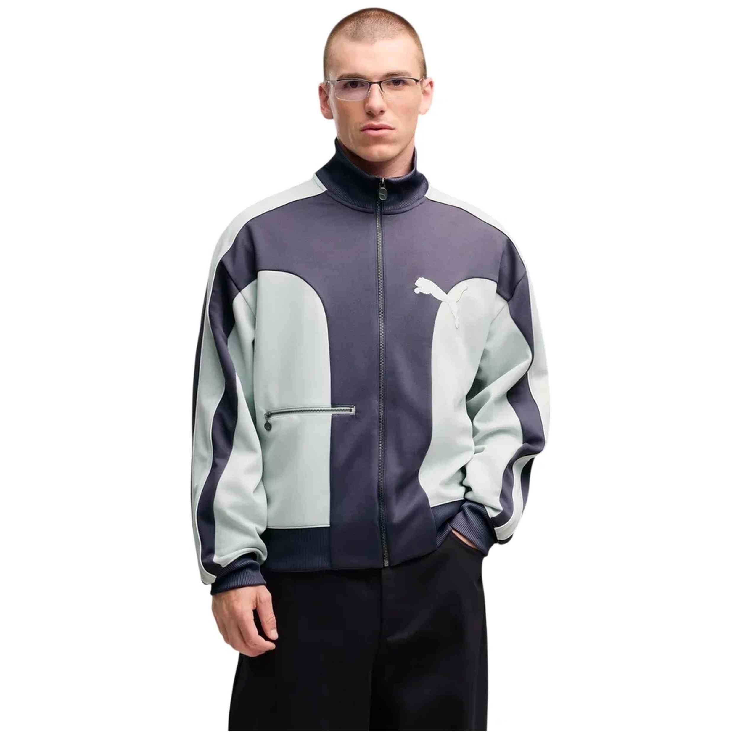 Chaqueta De Chandal Puma modelo T7 para Hombre en color Gris