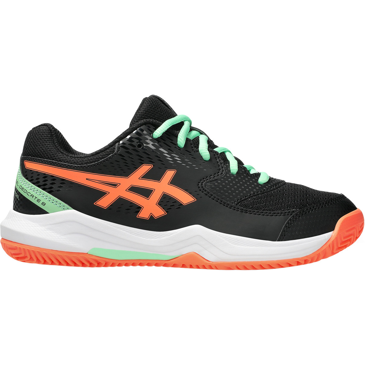 Zapatillas ASICS GEL DEDICATE 8 Clay Junior Coral