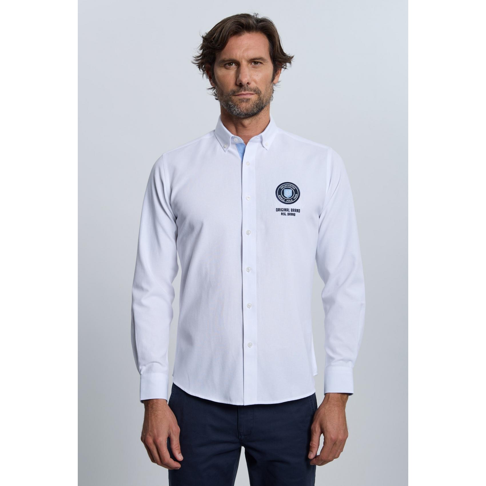 Camisa bordada Valecuatro blanca