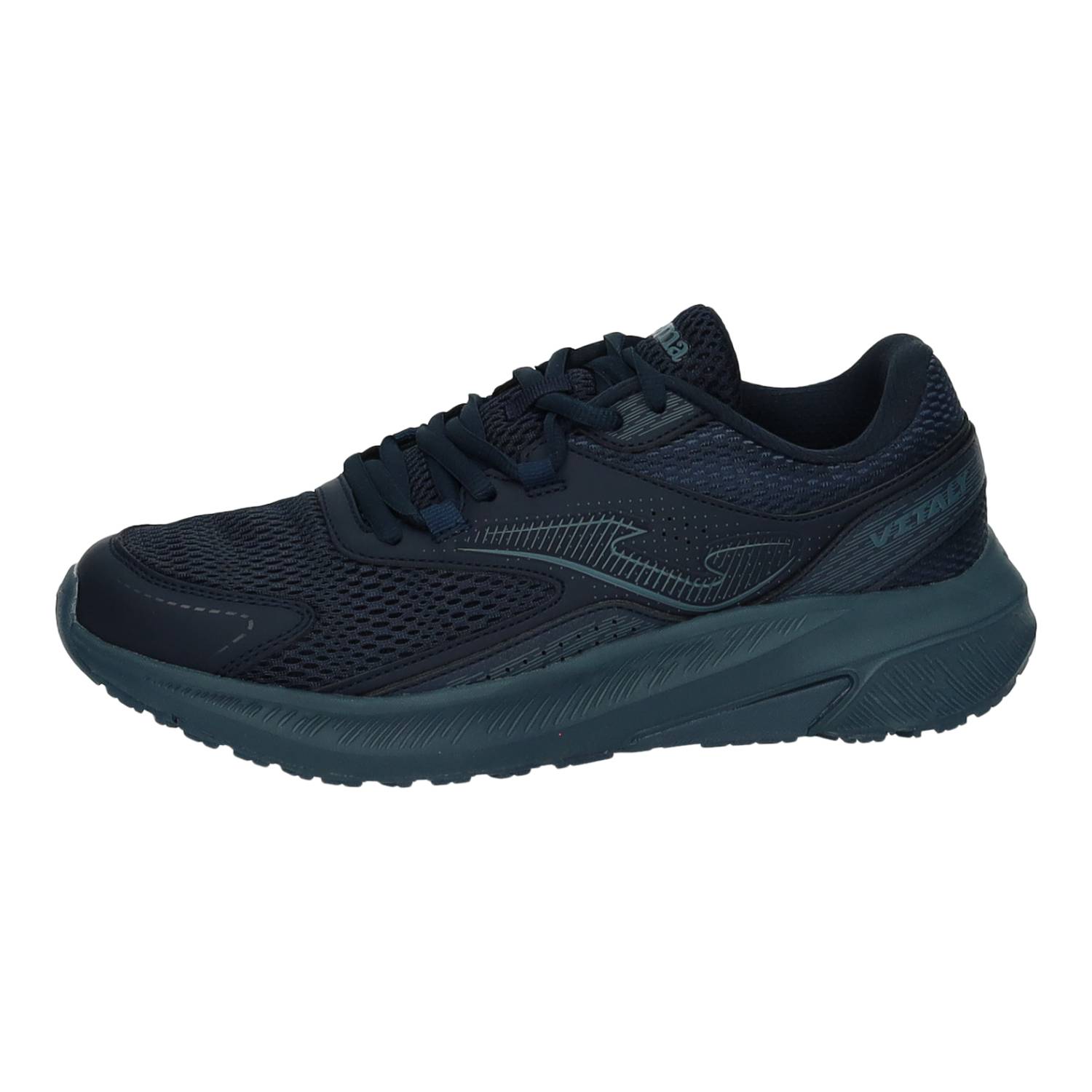 Deportivos marca JOMA para hombre en color marino. Calzado Running, Malla Transpirable VTS, Amortiguación de Phylon y Suela de Caucho, para Correr y Caminar