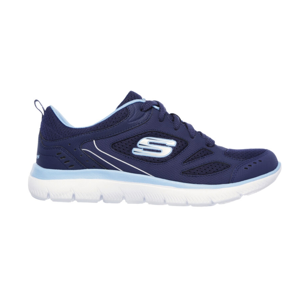 Deportivos Skechers Summits -Suited Color Azul Navy Para Mujer