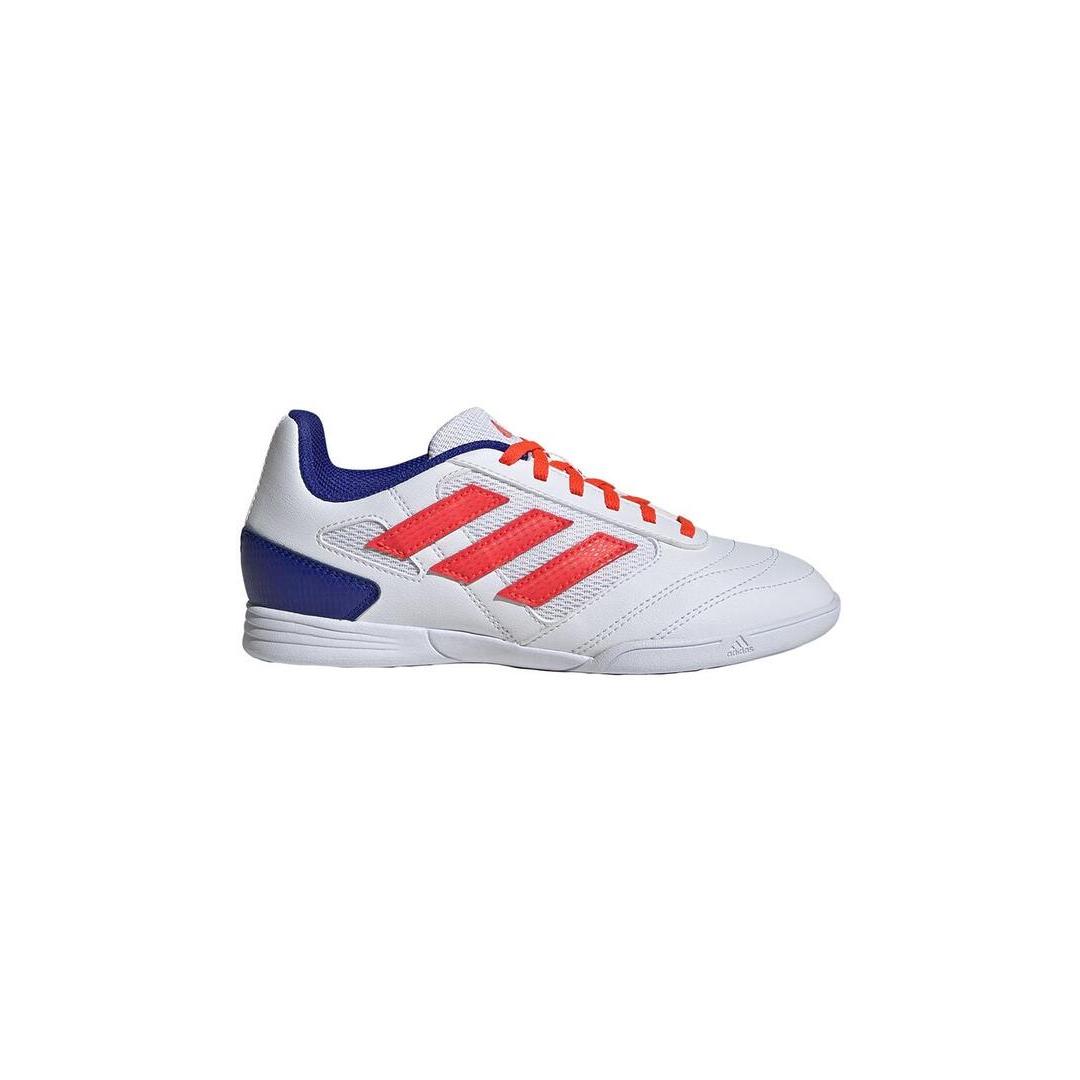Botas Sala Niño/a adidas Super Sala II IN Blanca Roja