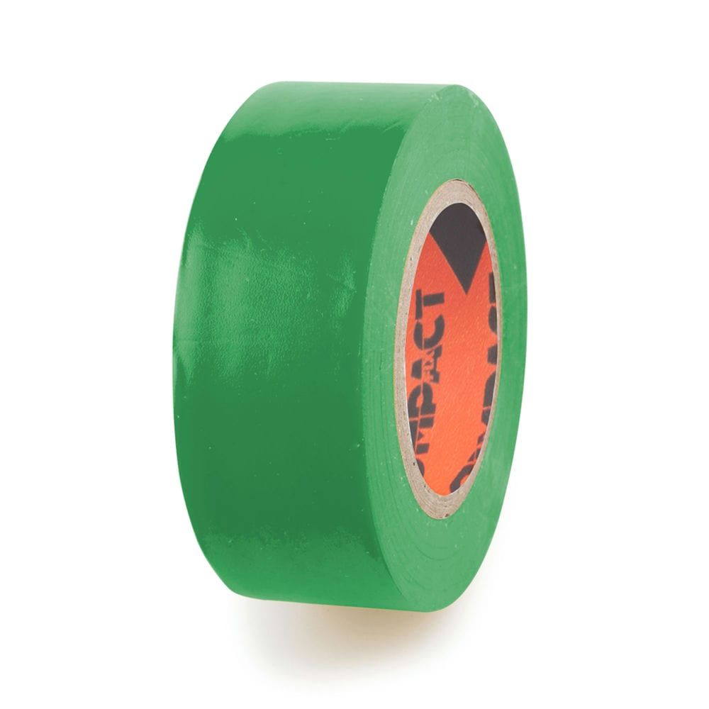 Cinta Aislante Compact Verde 19 mm x 20 m