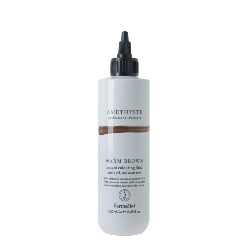 Amethyste Istant Color Fluid Warm Brown 250ml