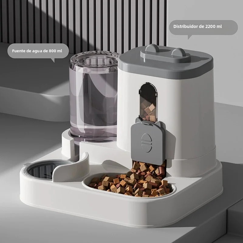 TK Alimentador Y Dispensador De Agua Automático Para Perros Y Gatos Con Tazón De Alimentos Y Agua Universal Productos Para Mascotas