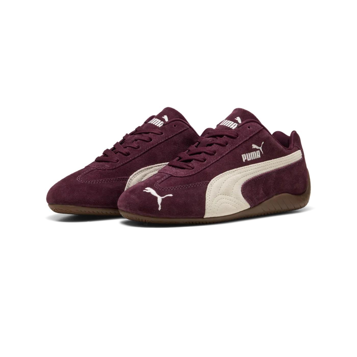 Zapatillas puma speedcat og granate de mujer.