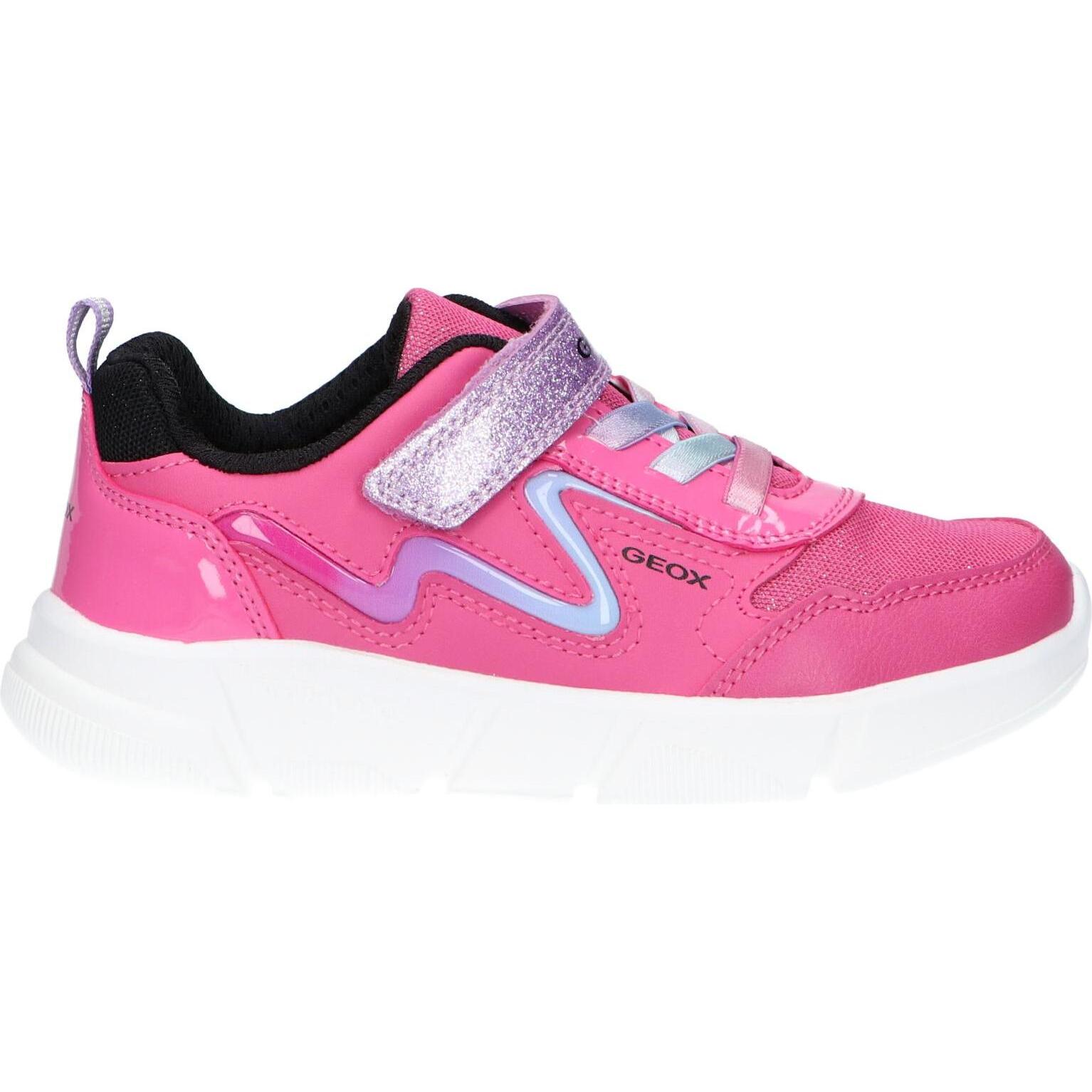 Geox j16dla 05402 j aril c8062 fuchsia girl's sneakers