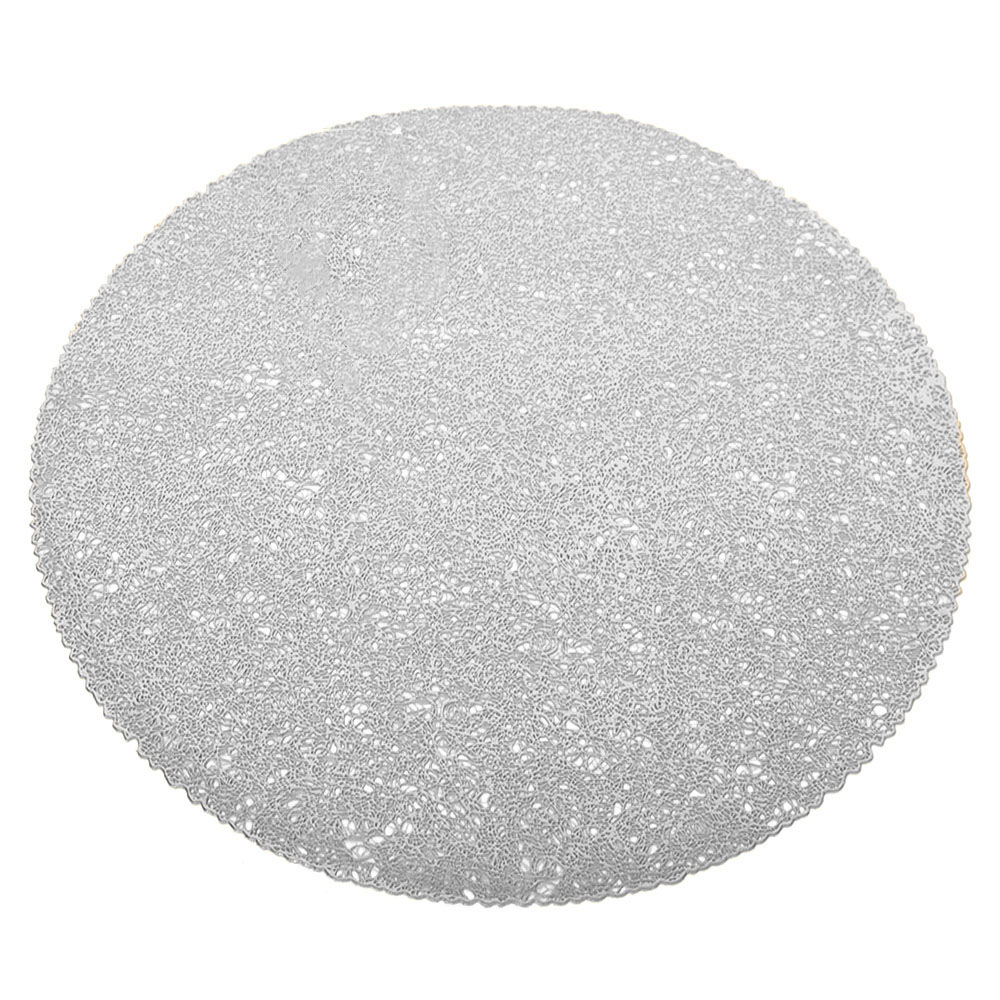 Panda Home Salvamanteles Individuales Redondos Navideños de 38/40 cm -  Manteles Individuales para Mesa de Comedor, Diseño Elegante para Decoración Navideña