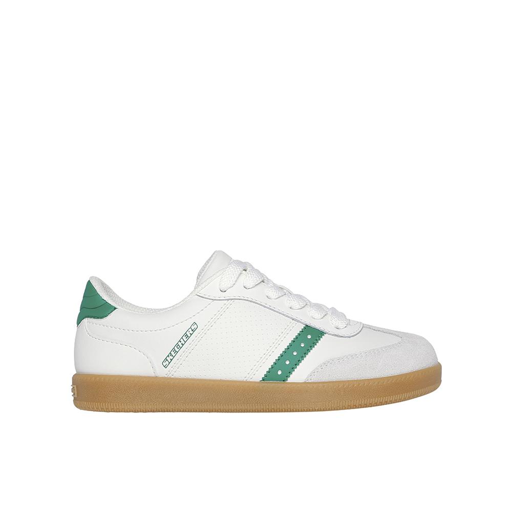 Skechers ZINGER STREET Zapatillas para niño blancas en sintético y ante 83457