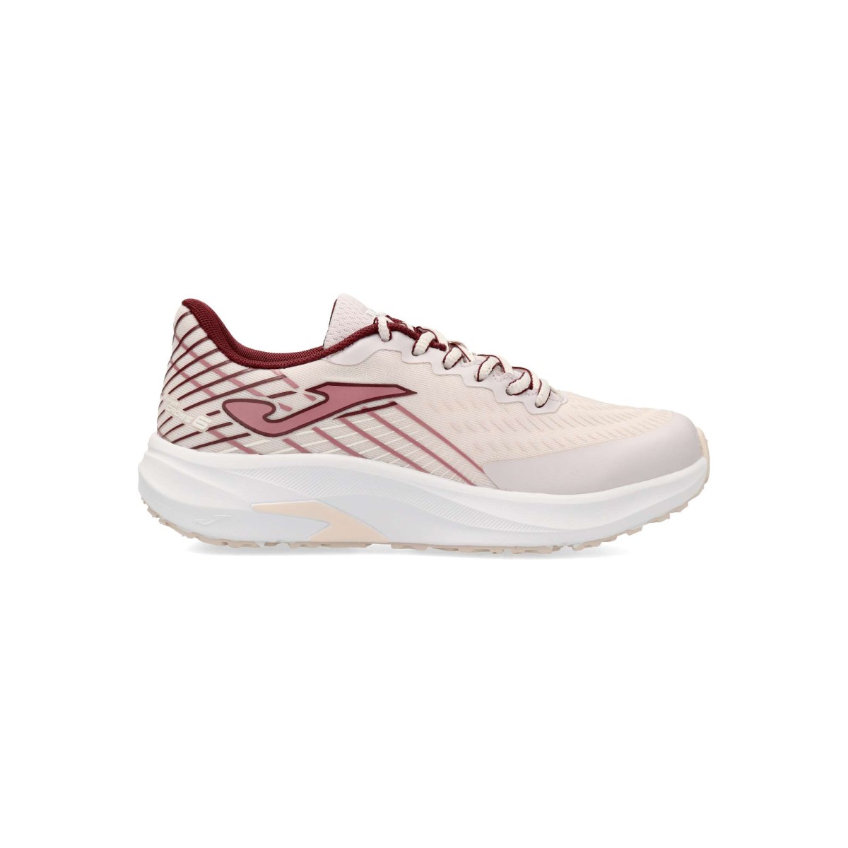 Joma - Zapatillas running Super Cross JR para niña, con upper de nailon ligero y transpirable, tecnología VTS y SPORTECH, mediasuela de phylon y suela de caucho