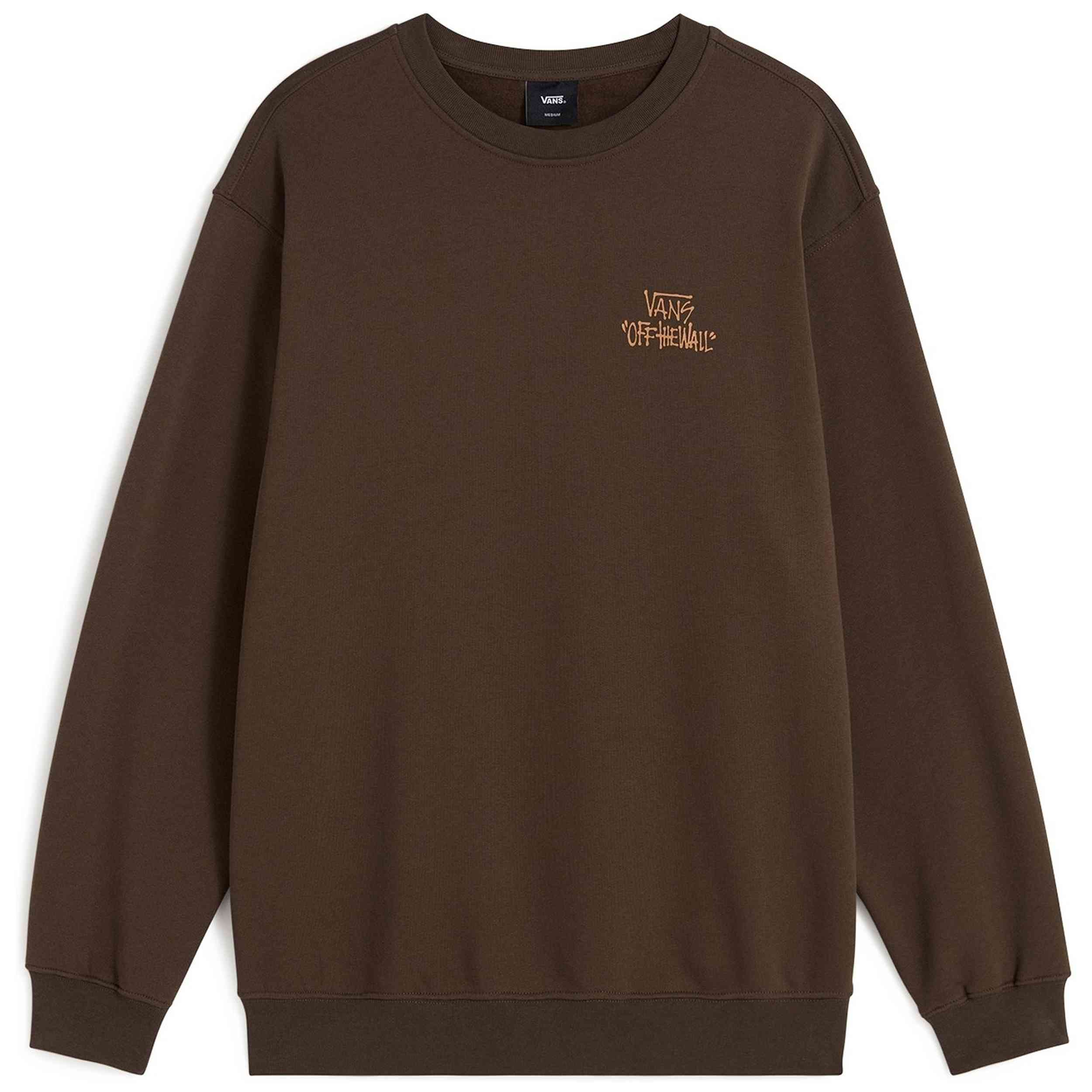 Sudadera Vans modelo VN000RD5EMP1 para Hombre en color Marron