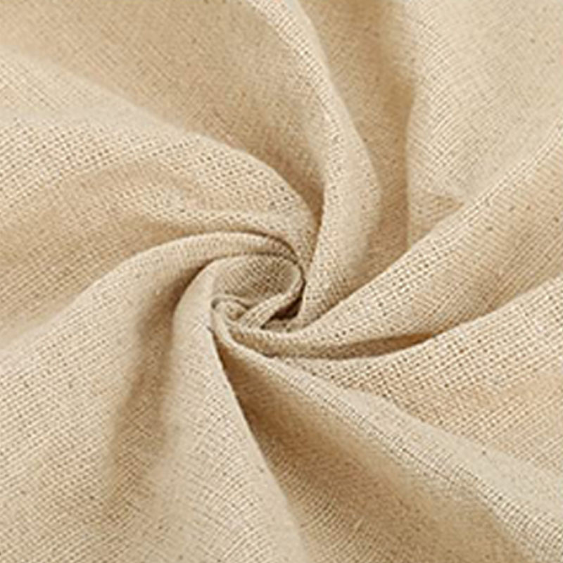 TK Tela De Lino Natural De 1.5 Metros De Ancho Para DIY Costura De Ropa Decoración De Hogar Sofá Cortina Tela De Color Sólido