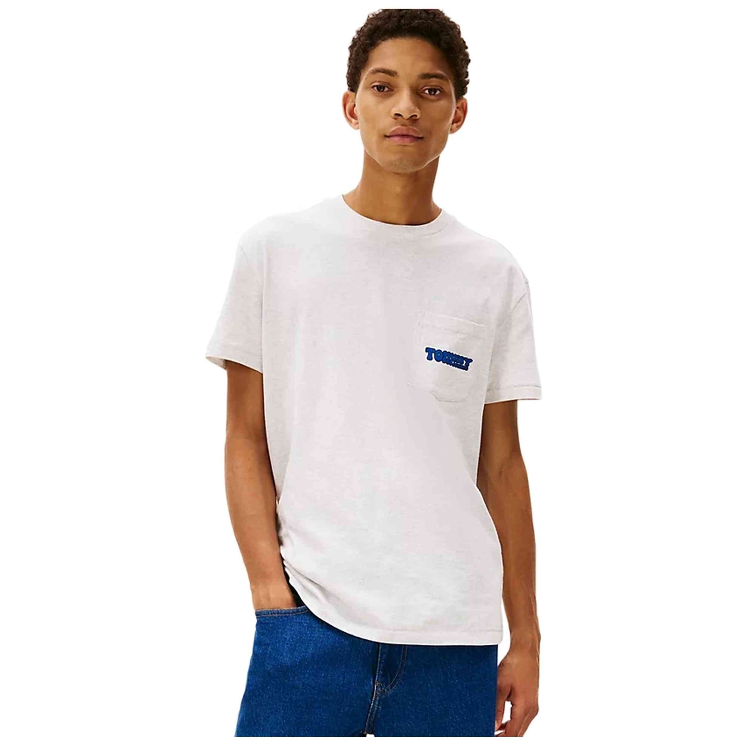 Camiseta De Manga Corta Tommy Hilfiger para Hombre en color Gris