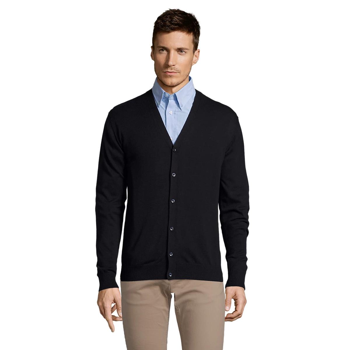 Rebeca de Punto con Cuello Pico para Hombre - Sols, Diseño Clásico y Cómodo en Varios Colores, Tallas de S a 3XL