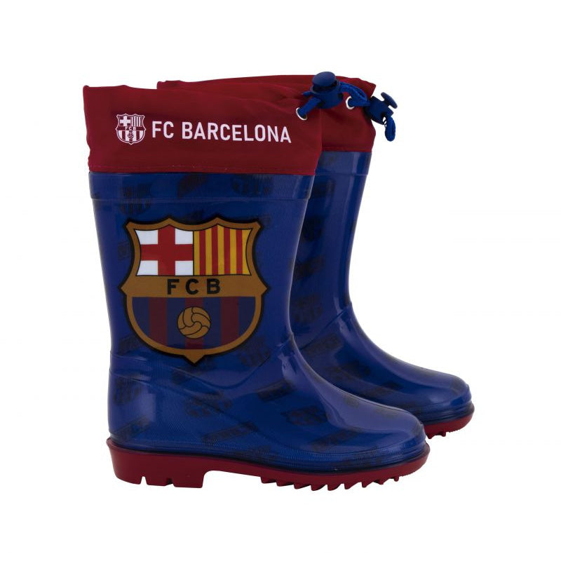 Botas de agua FC Barcelona con cierre textil talla 30 - FC Barcelona