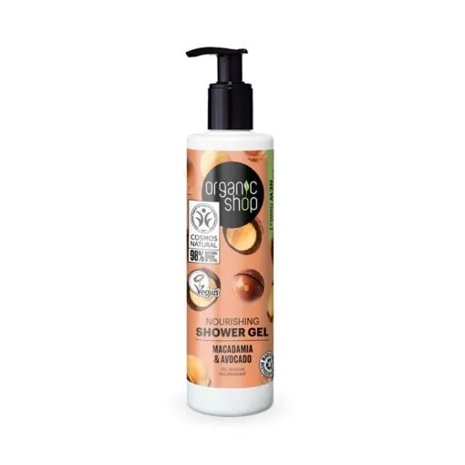 Gel de ducha Bienestar Nutritivo Macadamia de Kenia Organic Shop