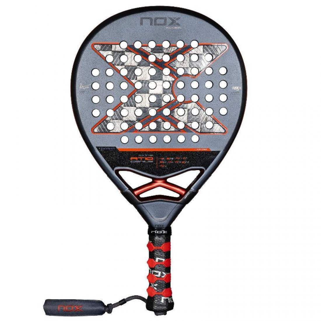 pala de padel Nox At10 Genius 18K Alum By Agustin Tapia 2025 + Regalos