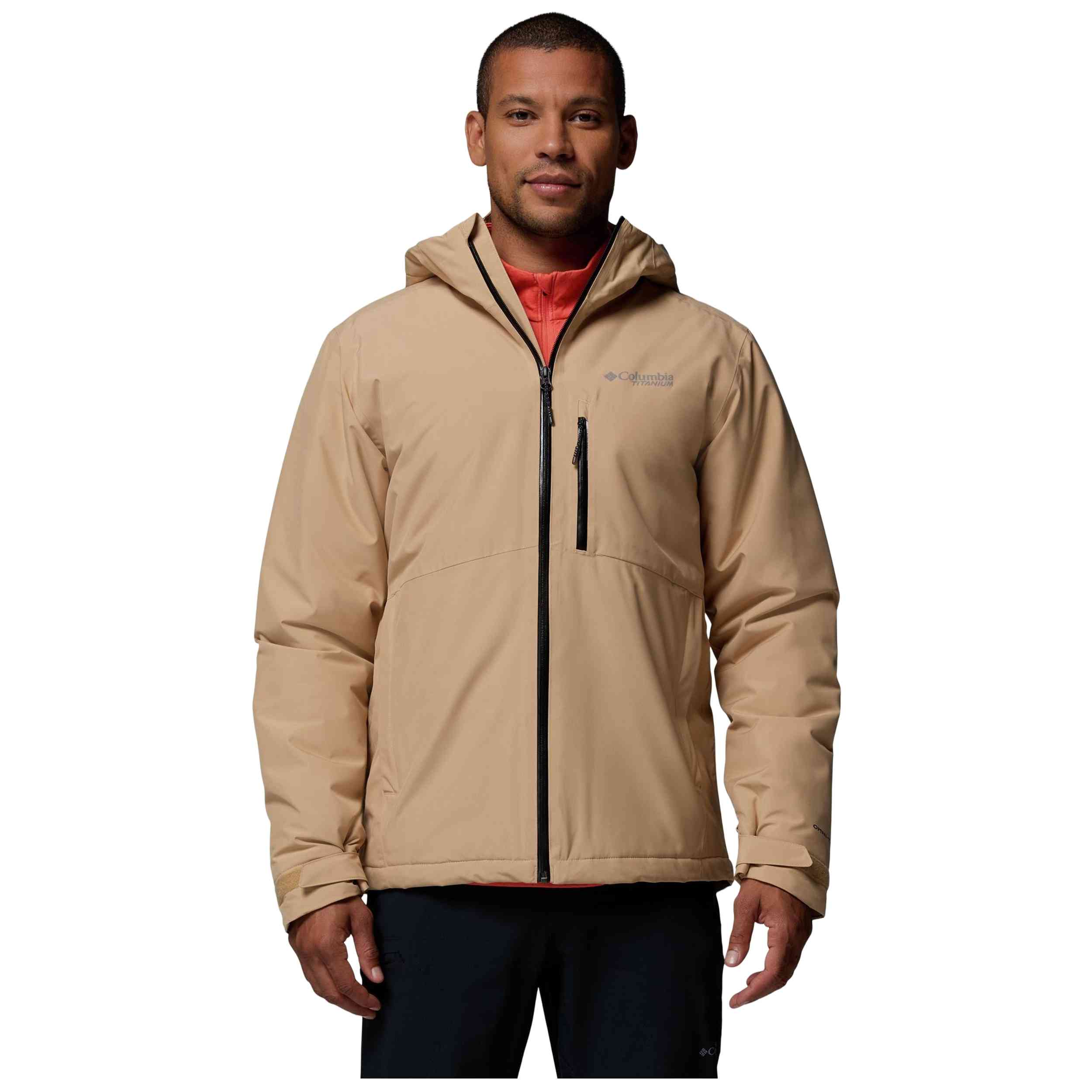 Chaqueta Columbia modelo Chaqueta con capucha Columbia Explorer's Edge II Insulated amarillo pálido para Hombre en color Beige