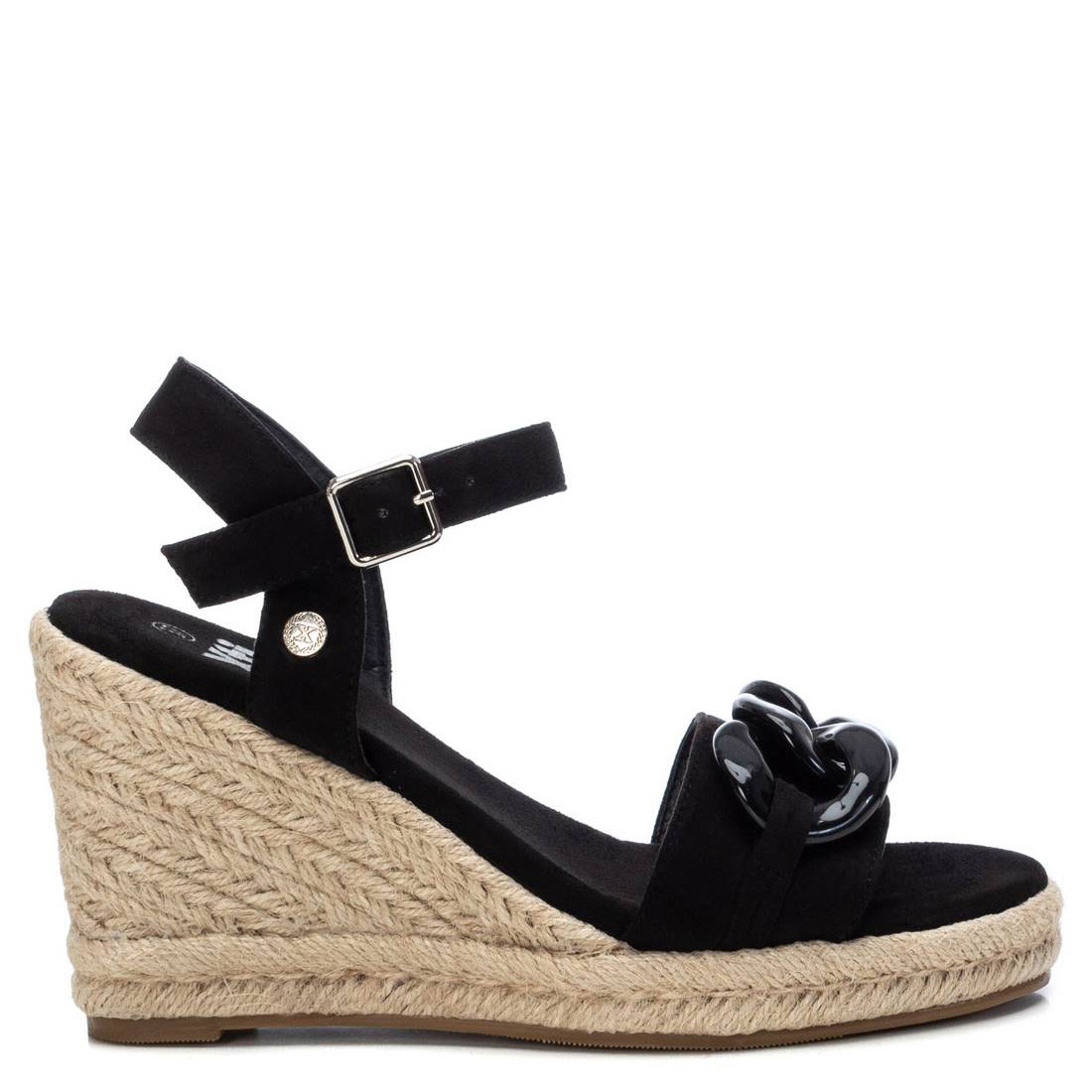 Xti Cuña Negro 44999-1 , para Mujer