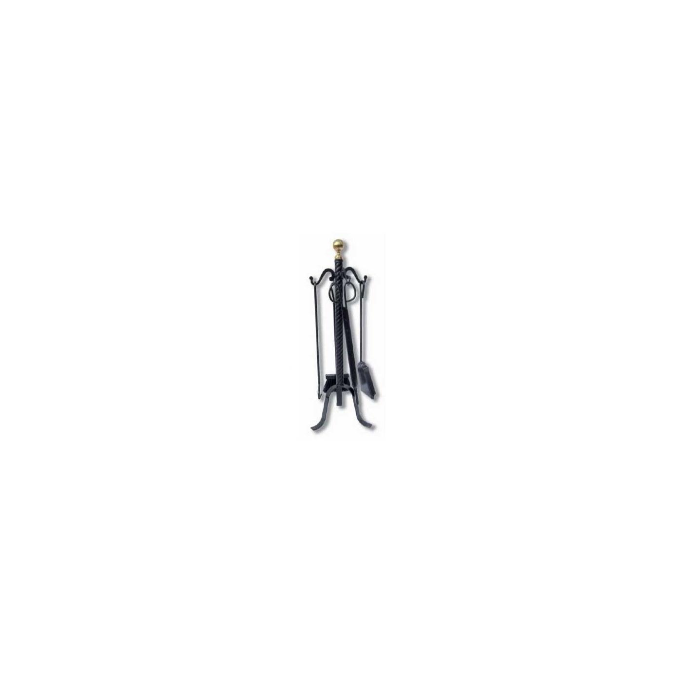 JUEGO CHIMENEA BOLA DORADA 4 PZ 35301 FLORES CORTES DE SUINPLAS DECORACIONES