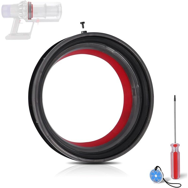 CA Anillo de sellado para Dyson V10, anillo de sellado fijo para depósito de polvo para aspiradora Dyson V10 SV12, repuestos
