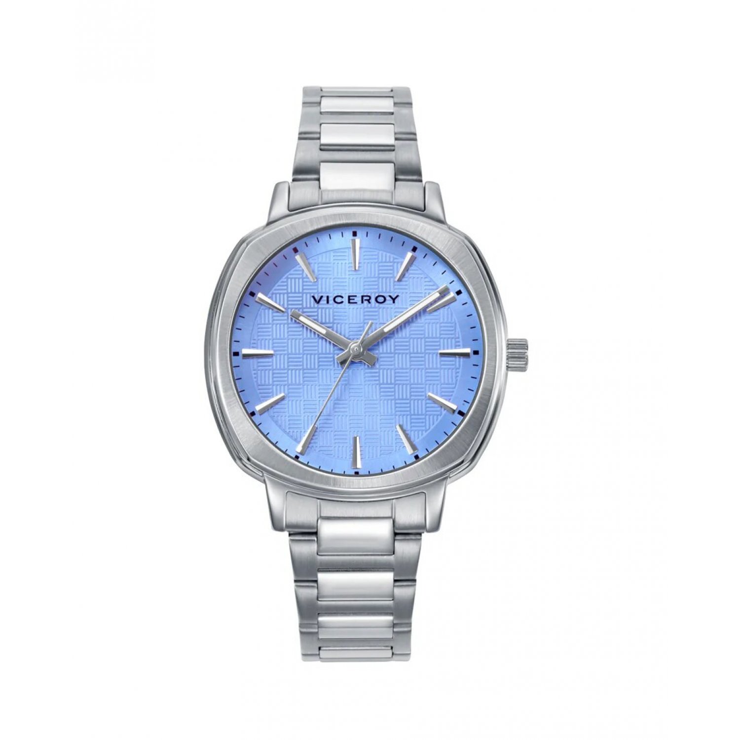 Viceroy Reloj caja de acero 5 Atm,brazalete de acero, movimiento cuarzo