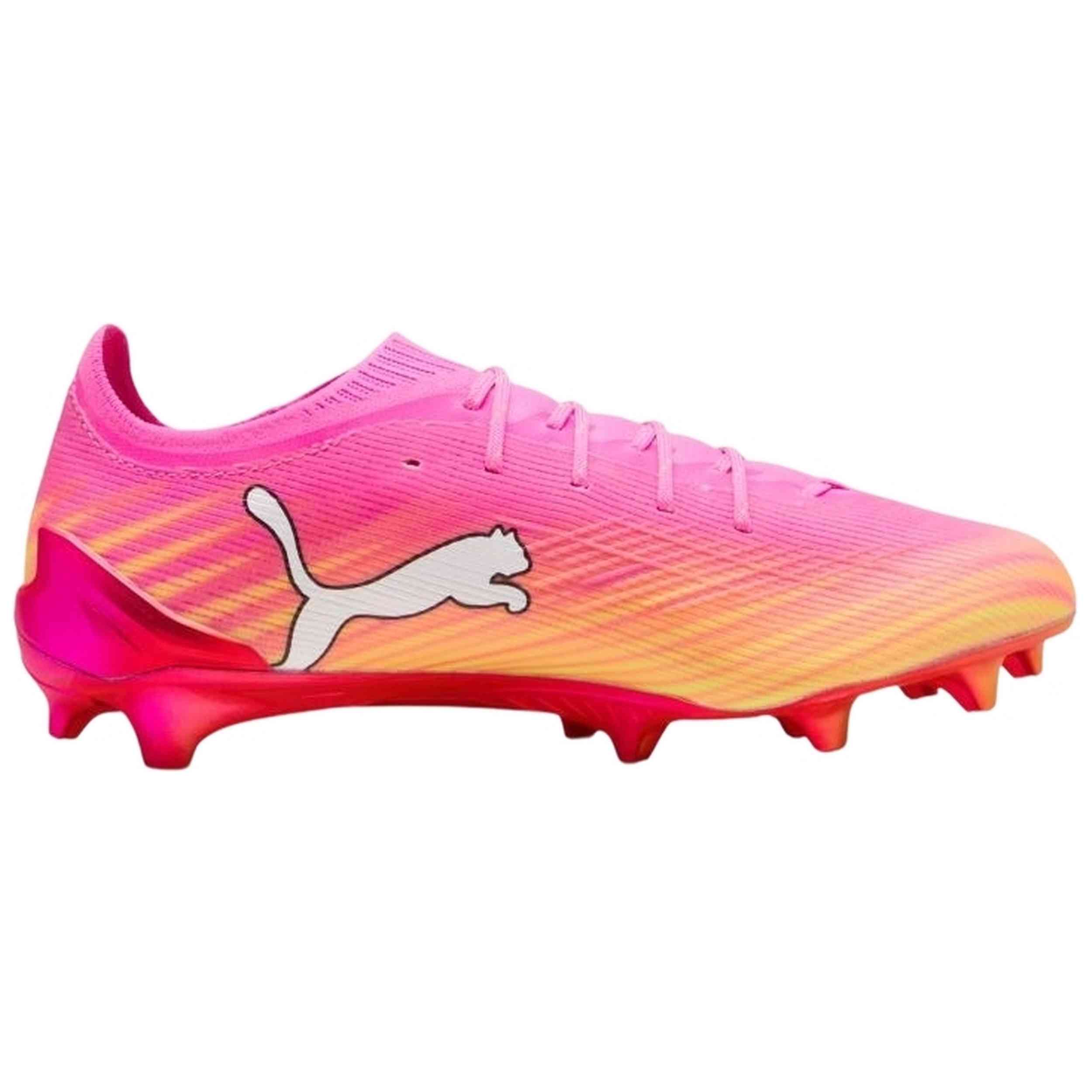 Botas De Futbol Puma modelo Ultra 6 Ultimate FG "Pink-Orange Gradient" para hombre y mujer en color Rosa