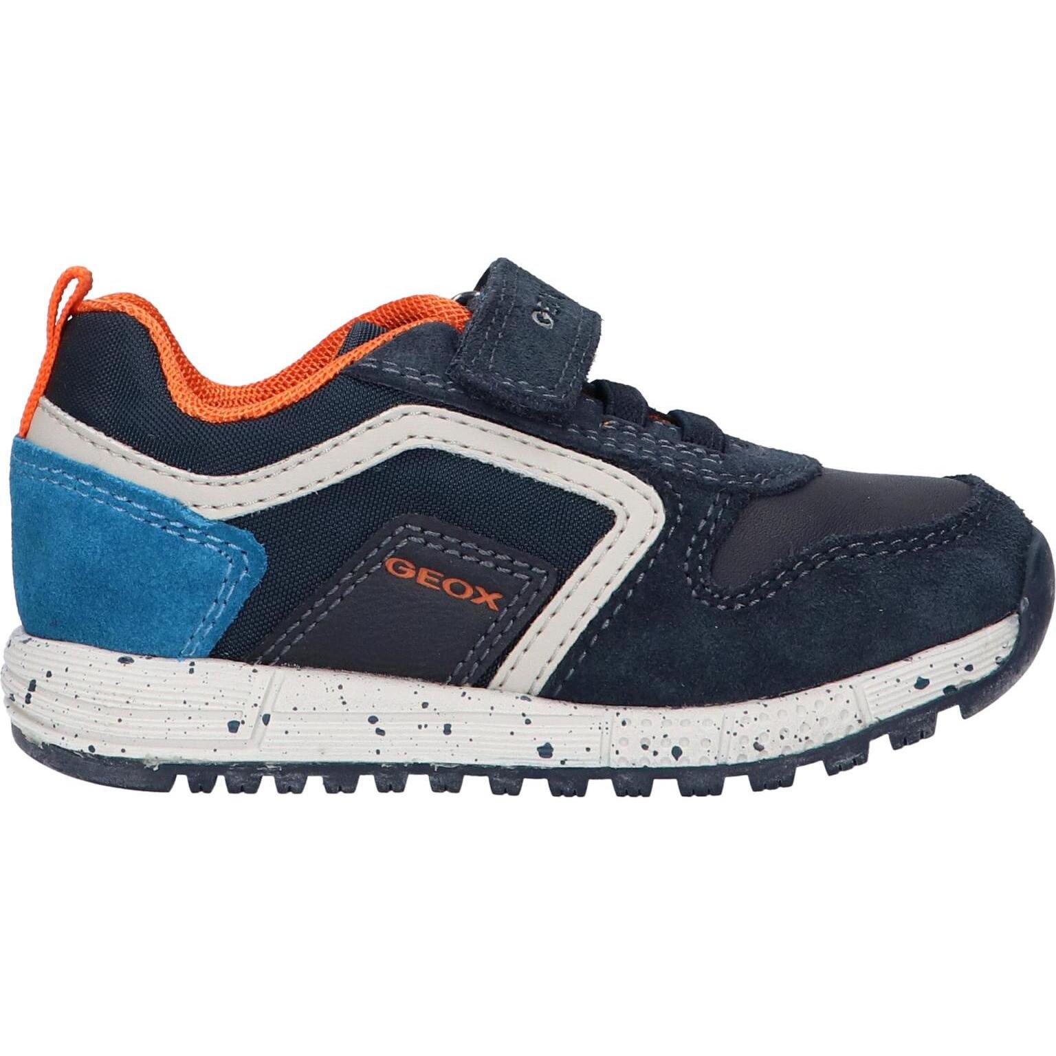 Boys and girls' sneakers geox b043cc 022fu b alben c4460 navy-octane