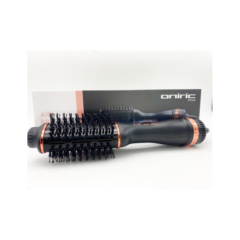 Oniric Air Brush 360º Cepillo Oval con Aire Integrado 950W | Cepillo Secador Voluminizador con Recubrimiento Cerámico y Turmalina | Secado y Peinado Rápi