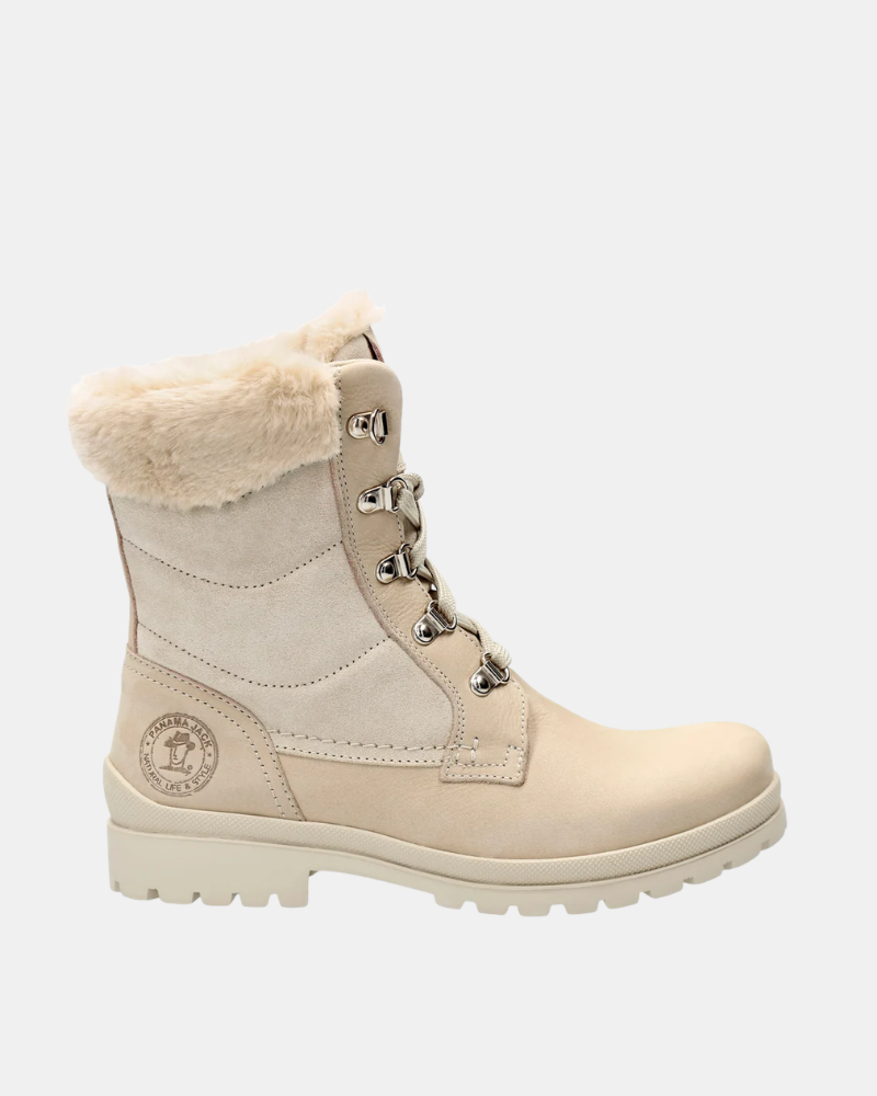 PANAMA JACK TUSCANI B28 Botas Militares Mujer Nude