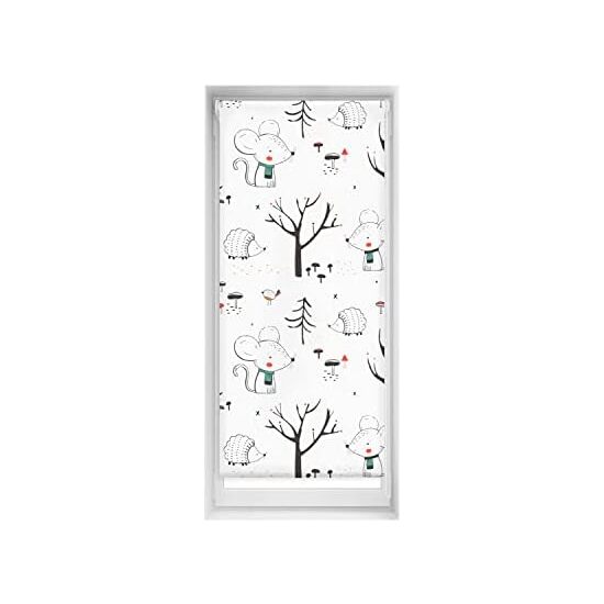 BLINDECOR Estor Estampado EasyFix - Estores Enrollables Elegantes y Prácticos - Estor para Ventana con Diseño Único