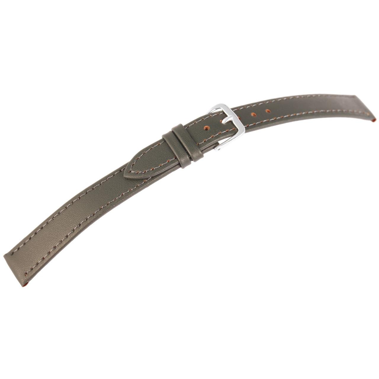 Mestre Artesão® Bracelete de Reloj Verde em Couro Genuíno - 18mm - 0426