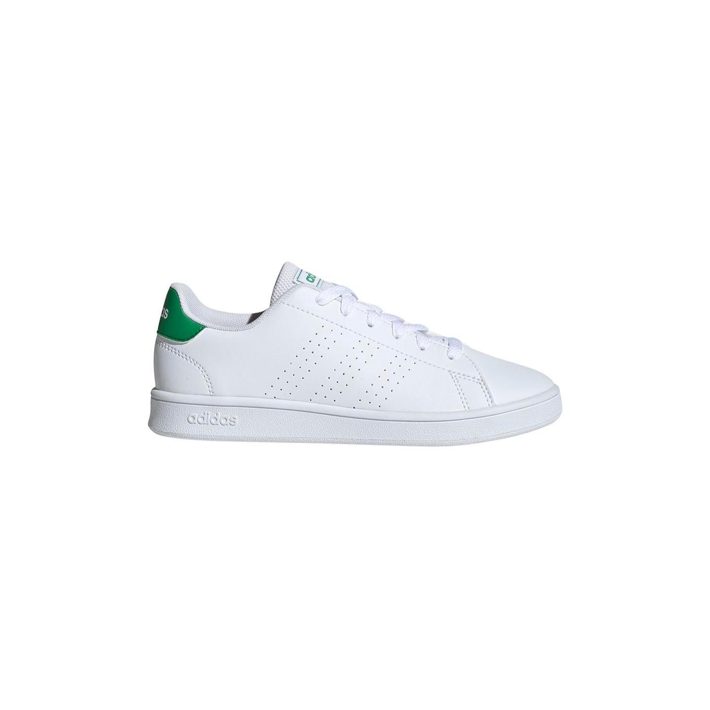 Adidas Zapatilla Niño Adidas Advantage Blanca Piel Sintética