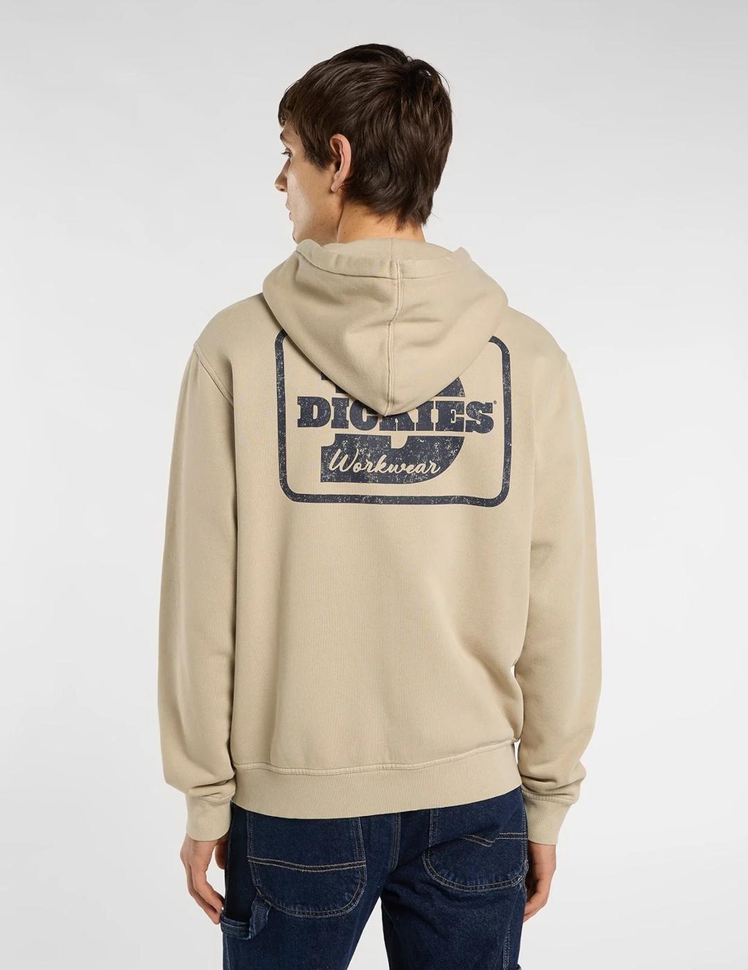 DICKIES HOODIE ZIP BEIGE MINDEN