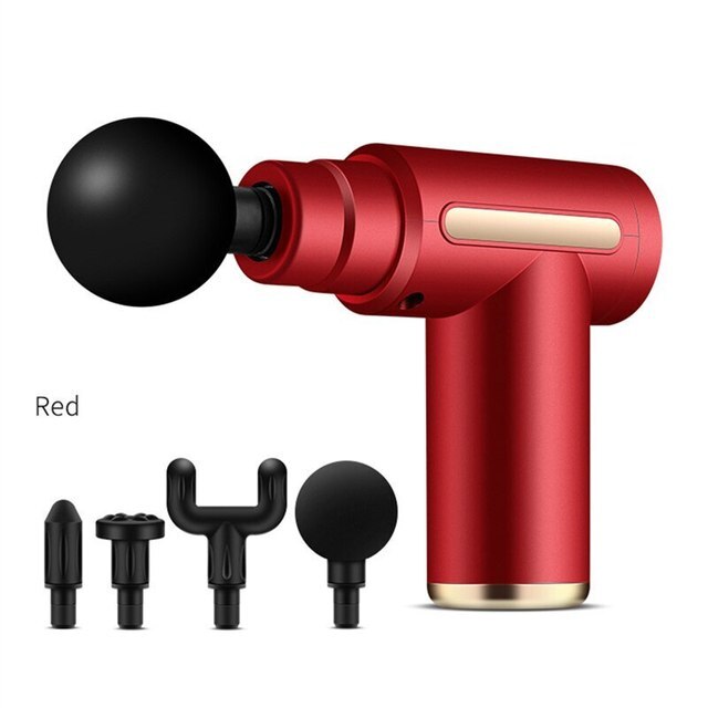 TK Mini Pistola de masaje de percusión de tejido profundo, masajeador muscular para alivio del dolor, pistola de Fascia,desde envio España