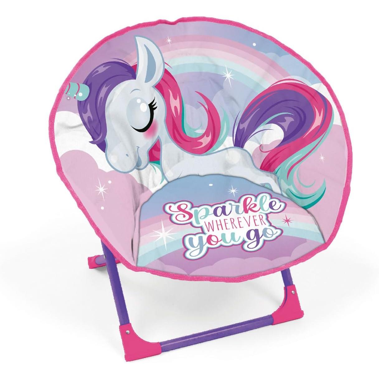 Arditex Silla moon plegable Unicornio 50 x 50 x 50 cm mobiliario infantil