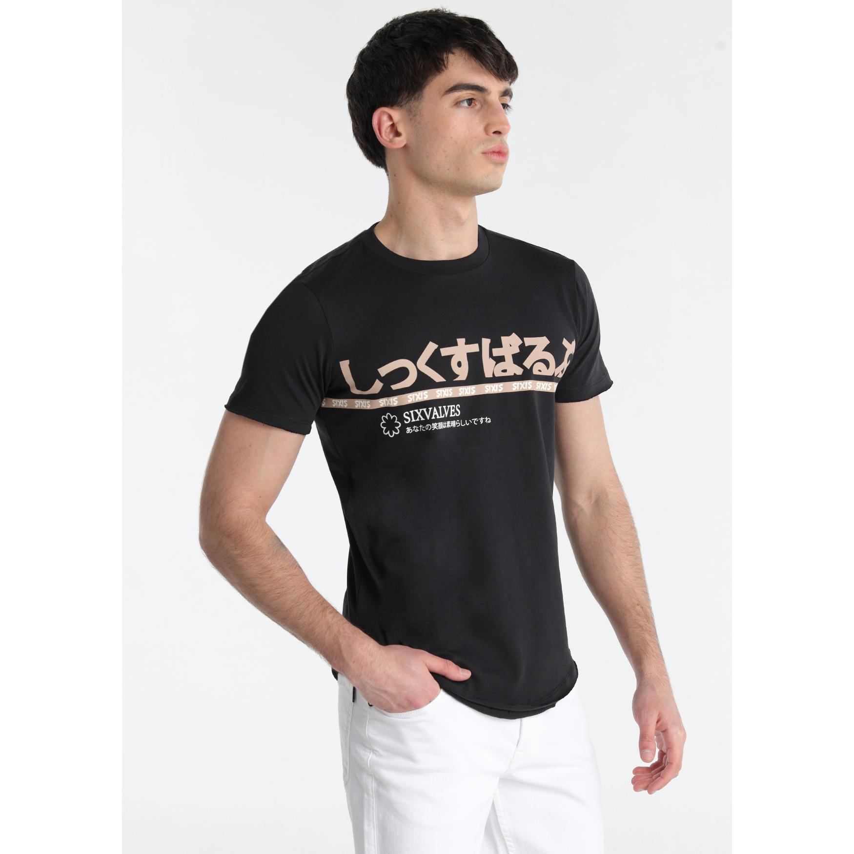 SIX VALVES - Camiseta Japan Sixis Black