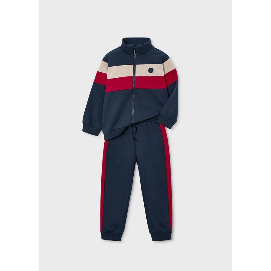 Mayoral - Chándal color block para niño con diseño moderno y cómodo, ideal para uso diario en colegio y ocio