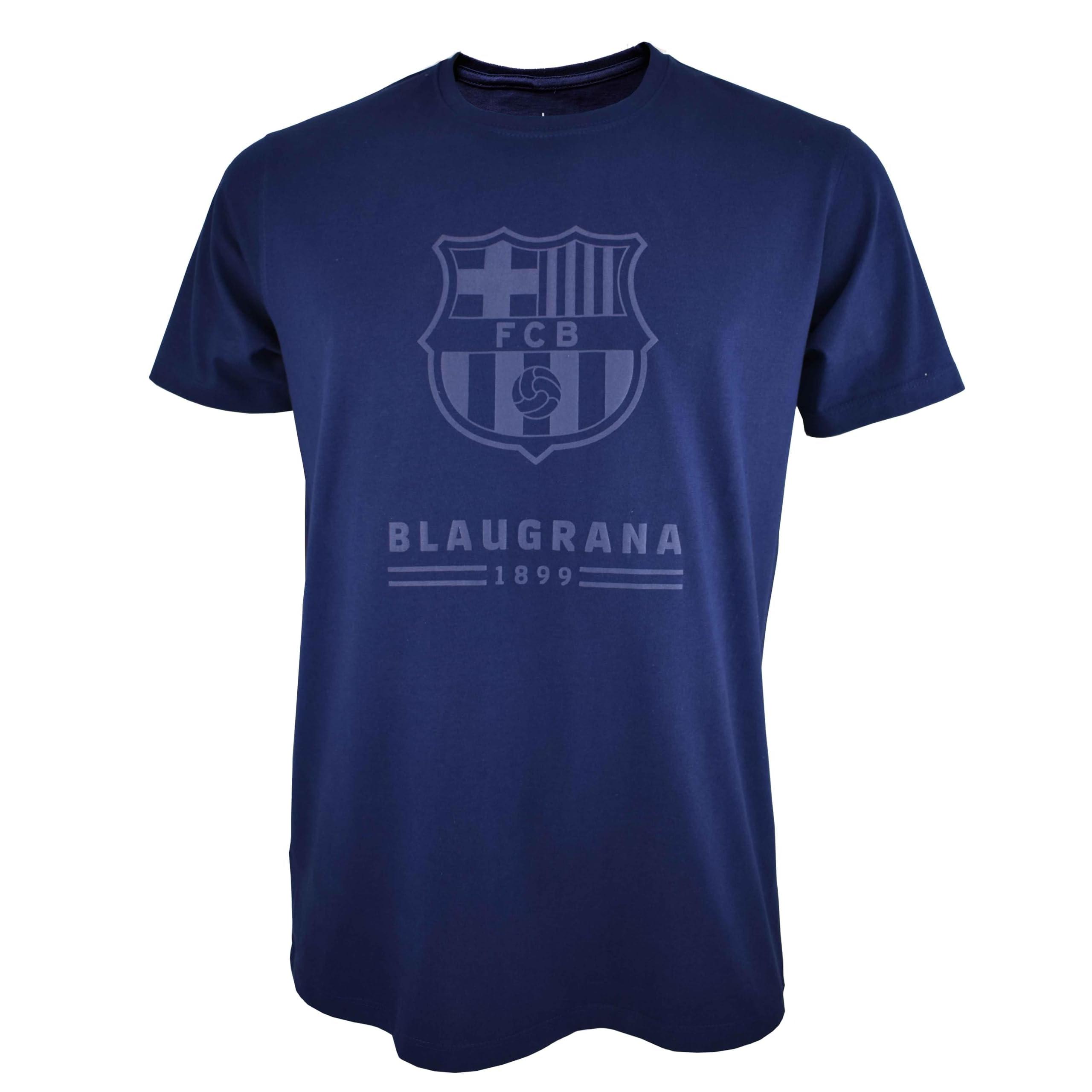 FC Barcelona Camiseta BARÇA Ride Marino con Licencia Adulto