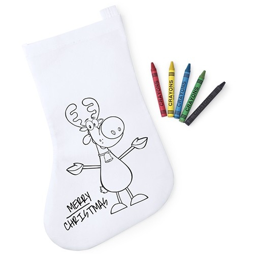 Disok Lote de 20 Calcetines Navidad para Colorear - Detalles Navidad Niños Infantiles Pinturas Baratos