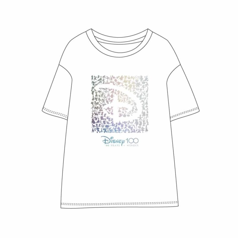 Camiseta single jersey logo Disney 100 M