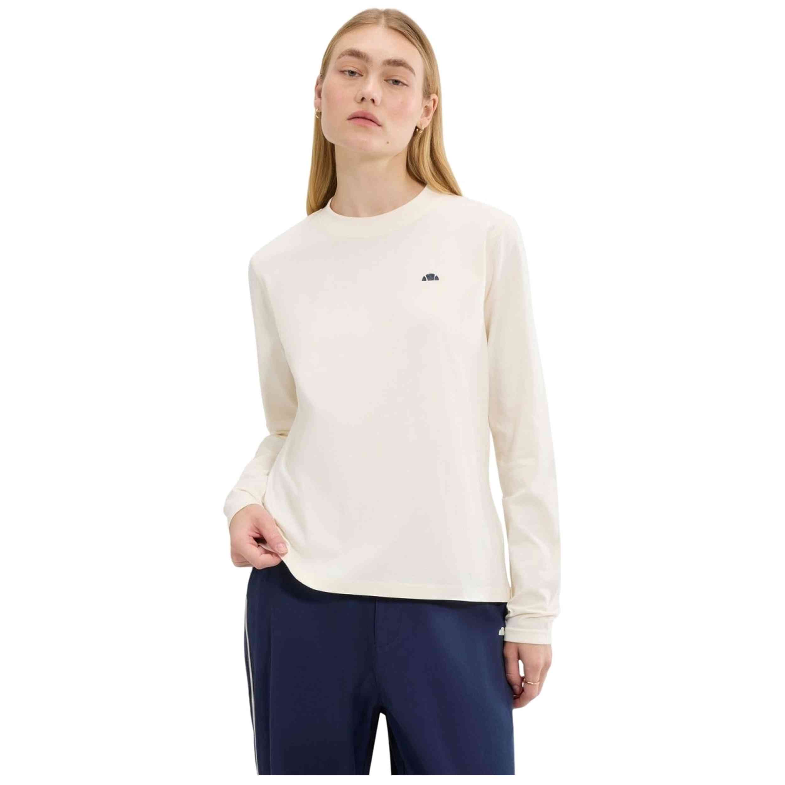 Camiseta De Manga Corta Ellesse modelo Camiseta Antoine para Mujer en color Blanco