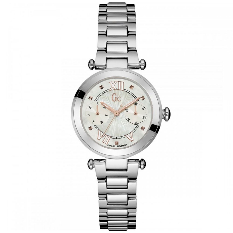Guess Y06010l1 Ladychic Reloj Para Para Mujer Color Plateado