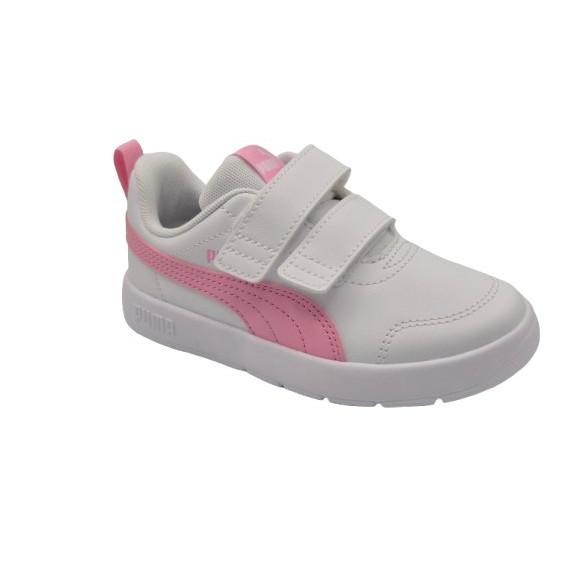 Puma - Zapatillas deportivas para niños modelo 397642, ideales para entrenamiento y actividad física diaria, color azul marino, diseño cómodo y resistente
