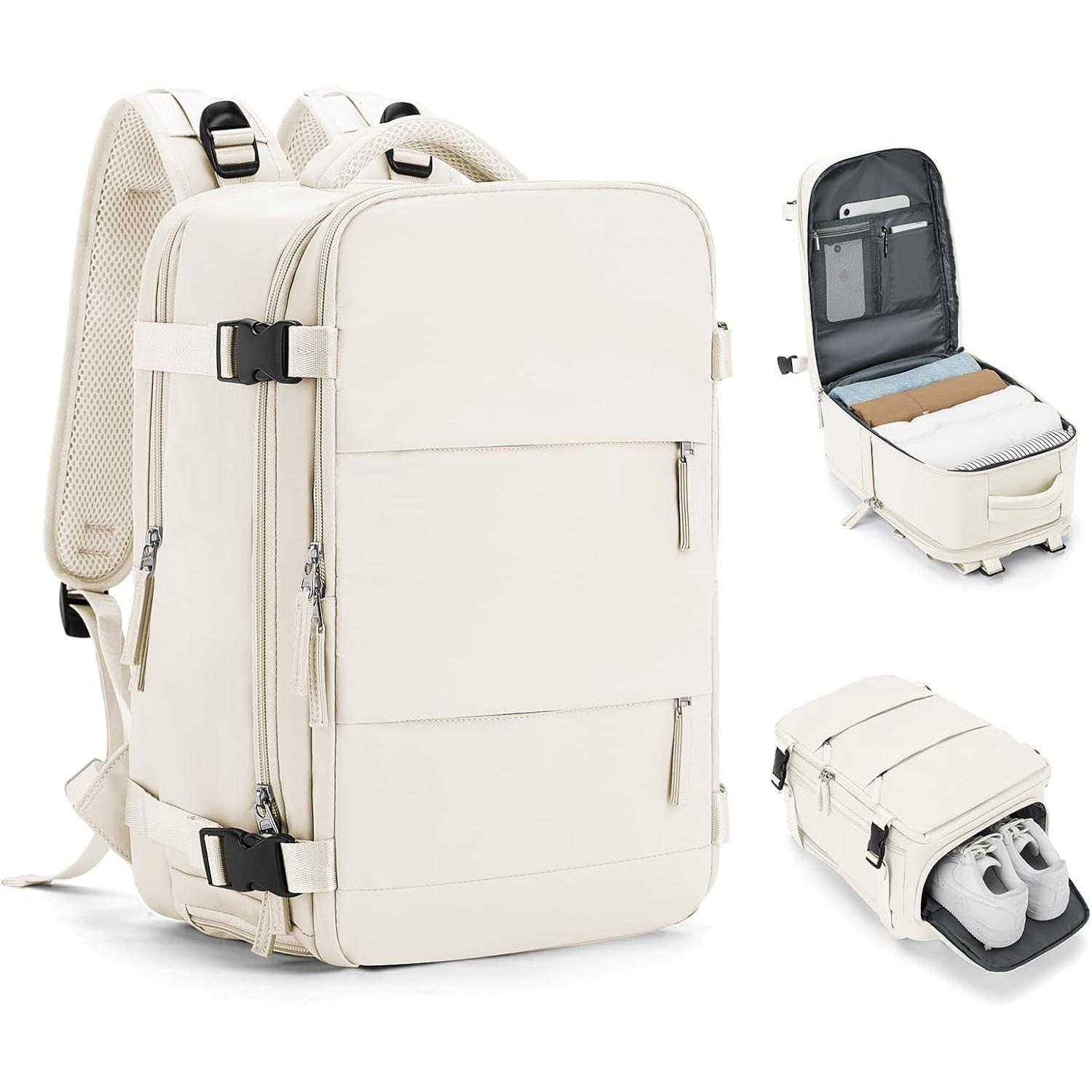TK Mochila Viaje Cabin Avion para Ryanair Mochilas para Mujer Bolsa de Cabin Equipaje de Mano Cabin Avion para EasyJet Mochila Impermeable Cabin Mochila 40x20x25cm