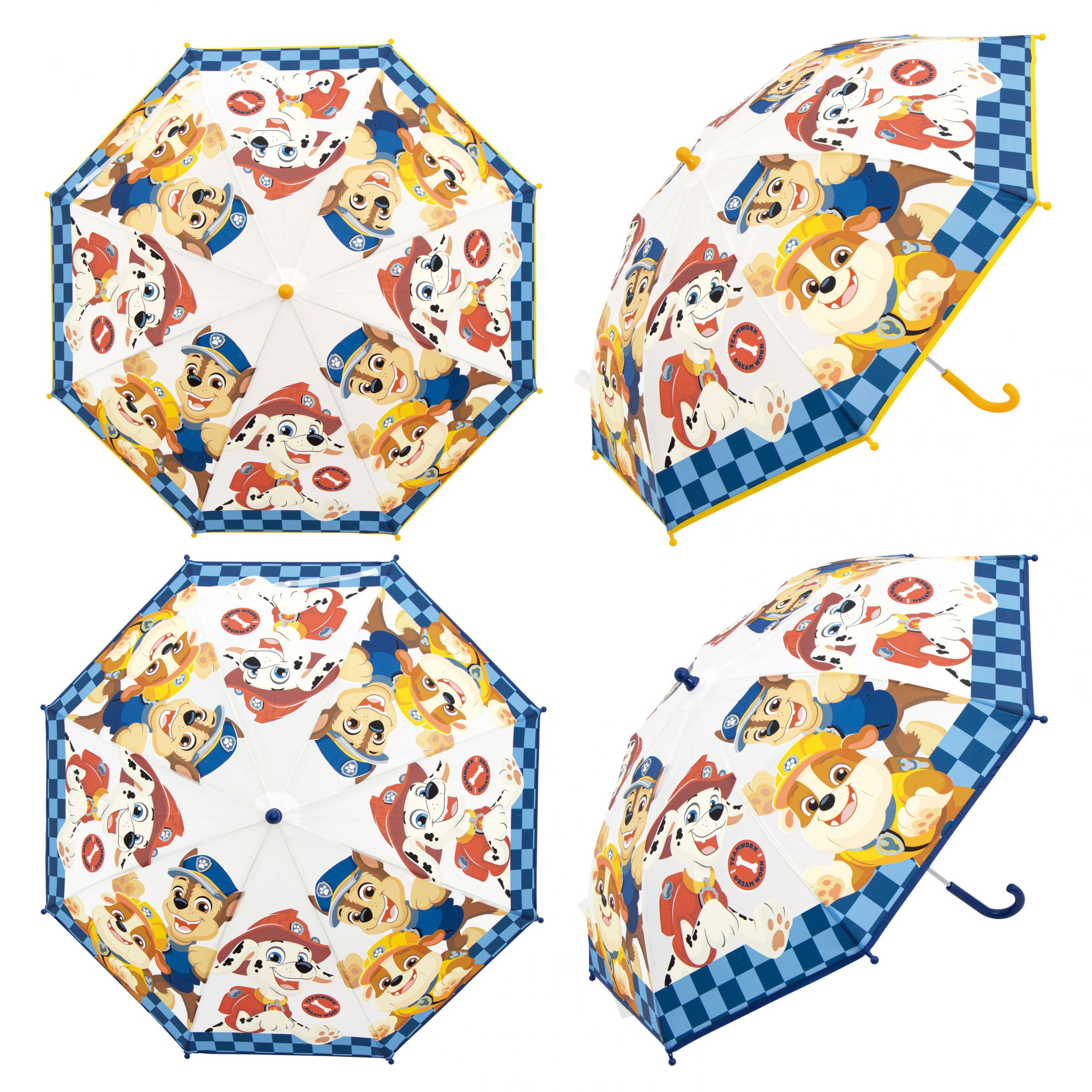 Paraguas Arditex Manual Trasparente Patrulla Canina 46cm