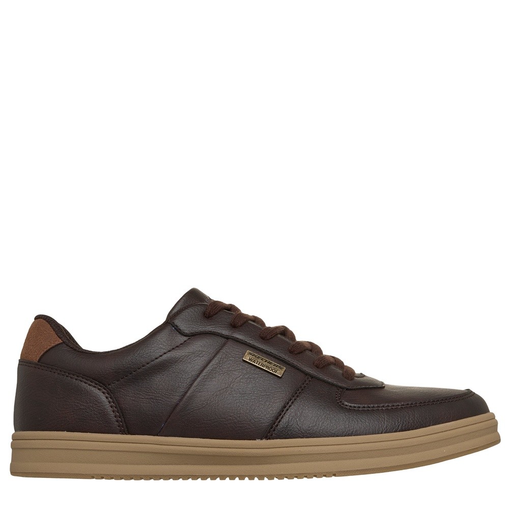 Cómoda  PALMIRO-MONTY SKECHERS marrón: bluchers de piel impermeables con plantilla amortiguadora, suela de goma flexible y cordones elasti. ¡Cómpralas ahora! Altura Tacón bajo (1-3 cm) Referencia
