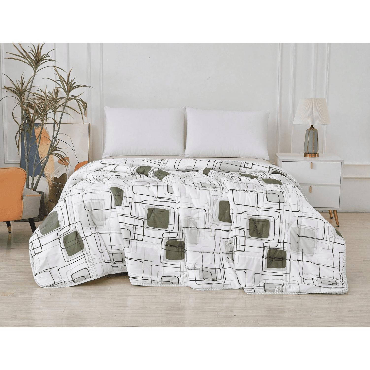 Edredón Estampado Moderno para Cama 90/105/135/150/180, Tela Suave  100% Poliéster y Confortable, Aporta Estilo y Calidez a tu cama, Varias Medidas Disponibles. ✅ Envíos a España en 48/72h